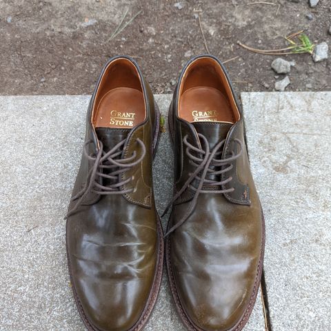 Grant Stone Plain Toe Blucher