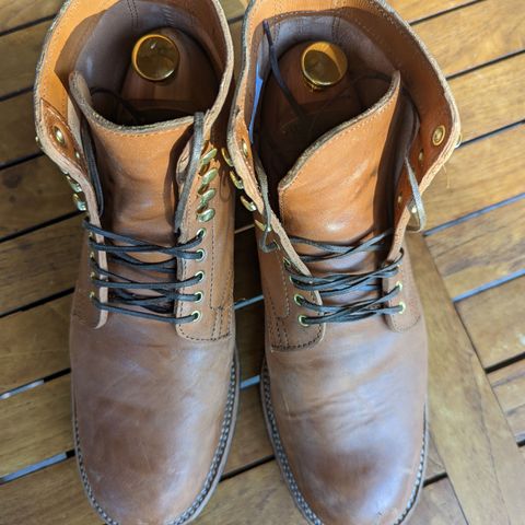 Search result thumbnail of Viberg Service Boot in Maryam Cuoio Horsebutt