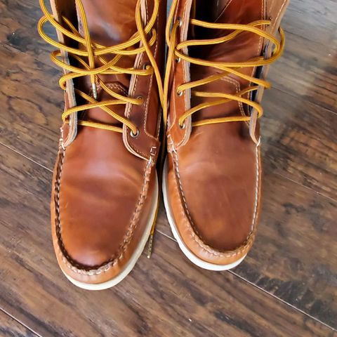 Search result thumbnail of Quoddy Comfort Lug Boot in Horween Whiskey Predator