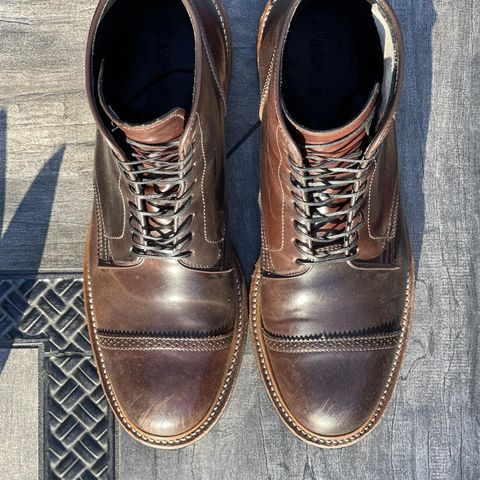 Viberg Shelby Sharp Brogue Boot