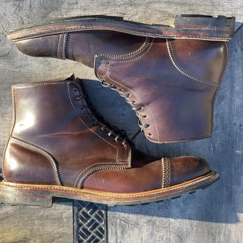 Viberg Shelby Sharp Brogue Boot