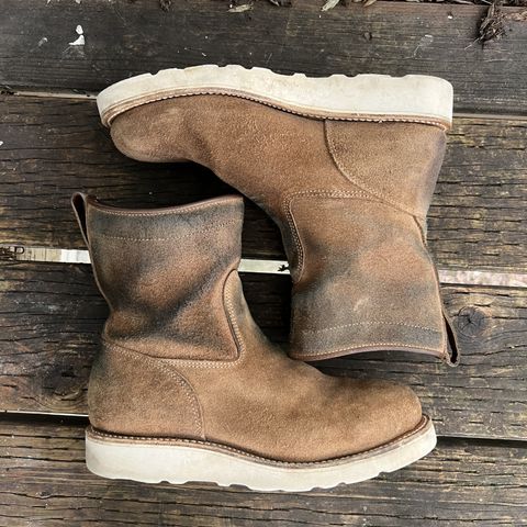 Search result thumbnail of Viberg Roper Boot in Horween Natural Chromexcel Roughout