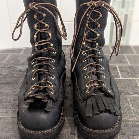 Search result thumbnail of Viberg Work Boot in Seidel Black Oil Tan