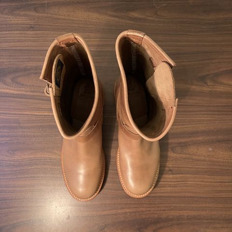 Search result thumbnail of John Lofgren Wabash Engineer Boots in Horween Natural Chromexcel
