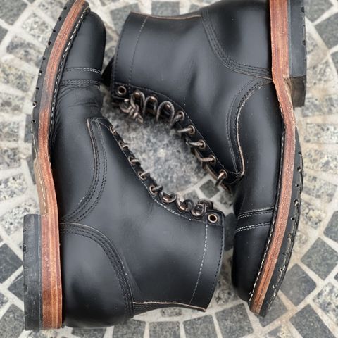 Search result thumbnail of White's MP-Sherman Toe Cap in Horween Black Chromexcel Horsehide