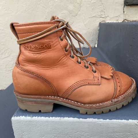 View photo of Wesco Hendrik in Horween Natural Essex