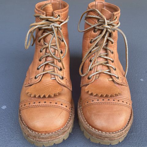 View photo of Wesco Hendrik in Horween Natural Essex