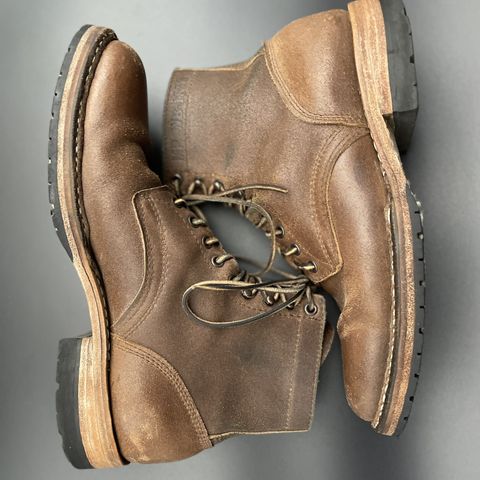 Search result thumbnail of White's MP-Sherman Plain Toe in Horween Natural Waxed Flesh