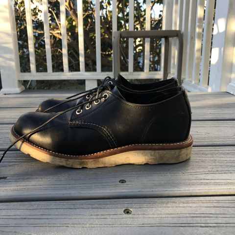Search result thumbnail of Chippewa Service Oxford Shoe in Black Whirlwind
