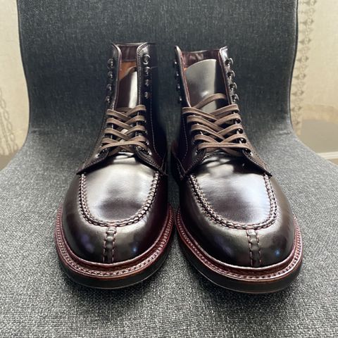 Search result thumbnail of Alden Tanker Boot in Horween Color 8 Shell Cordovan