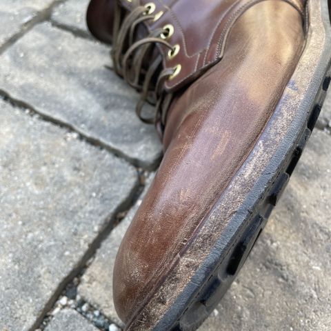 View photo of Viberg Service Boot in Maryam Toscanello Horsebutt