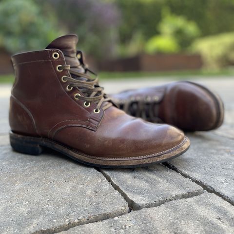 View photo of Viberg Service Boot in Maryam Toscanello Horsebutt