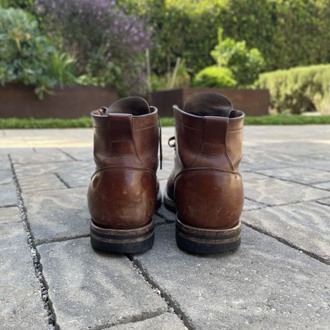 View photo of Viberg Service Boot in Maryam Toscanello Horsebutt