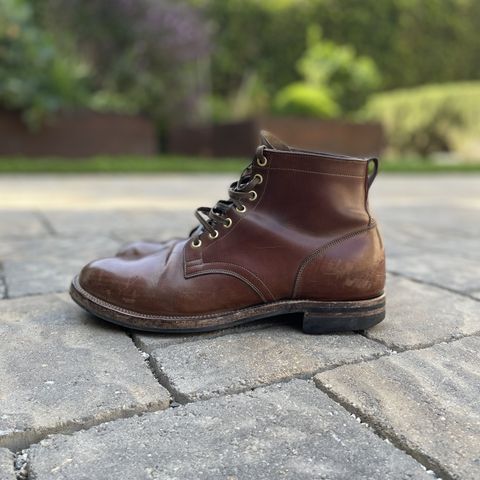 View photo of Viberg Service Boot in Maryam Toscanello Horsebutt