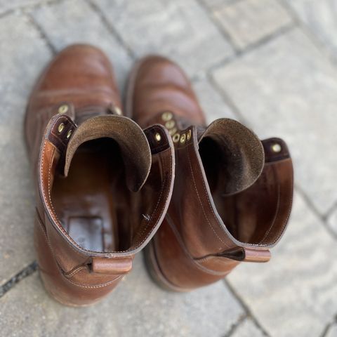 View photo of Viberg Service Boot in Maryam Toscanello Horsebutt