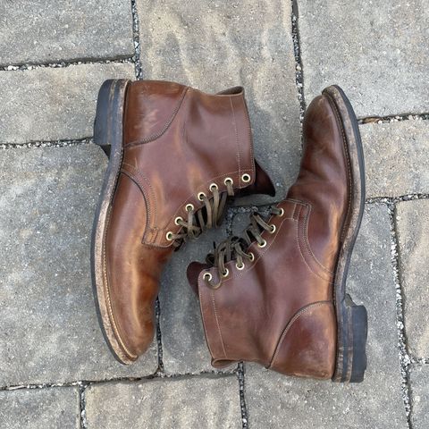 View photo of Viberg Service Boot in Maryam Toscanello Horsebutt