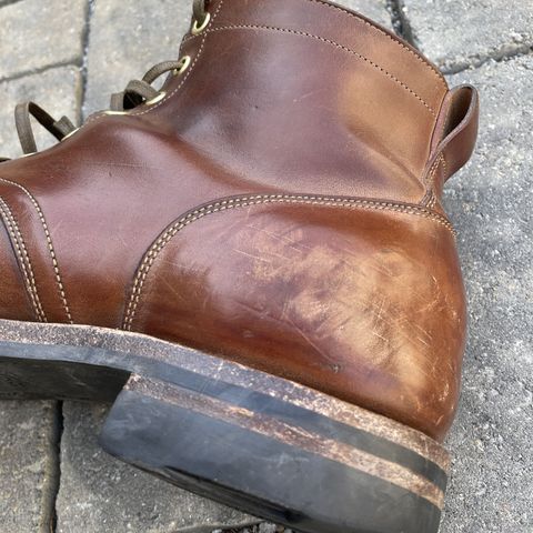 View photo of Viberg Service Boot in Maryam Toscanello Horsebutt