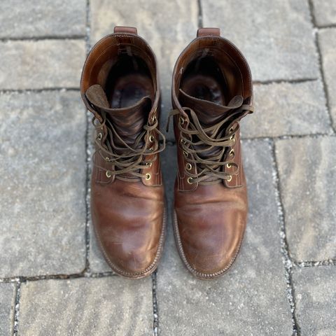 View photo of Viberg Service Boot in Maryam Toscanello Horsebutt