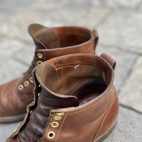 View photo of Viberg Service Boot in Maryam Toscanello Horsebutt