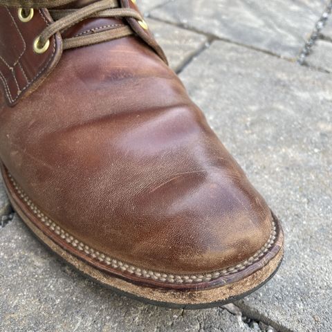 View photo of Viberg Service Boot in Maryam Toscanello Horsebutt