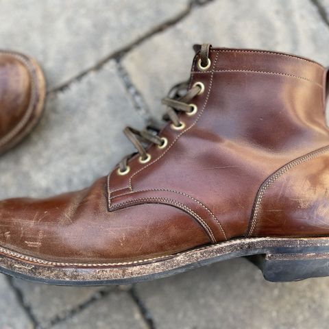 View photo of Viberg Service Boot in Maryam Toscanello Horsebutt