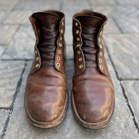 View photo of Viberg Service Boot in Maryam Toscanello Horsebutt