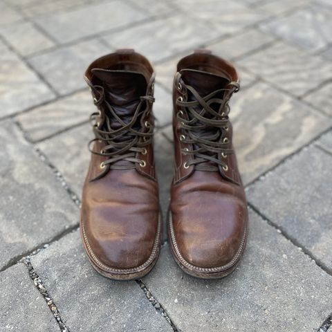 View photo of Viberg Service Boot in Maryam Toscanello Horsebutt