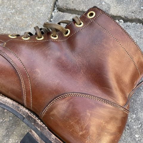 View photo of Viberg Service Boot in Maryam Toscanello Horsebutt