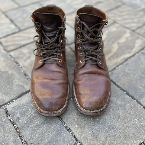 View photo of Viberg Service Boot in Maryam Toscanello Horsebutt