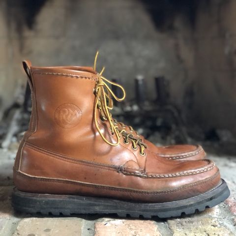 Search result thumbnail of Russell Moccasin Co. Bird Shooter in Tanneries Haas Tan French Veal