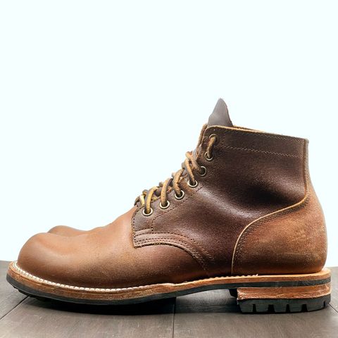 Search result thumbnail of Viberg Boondocker in Horween Natural Waxed Flesh
