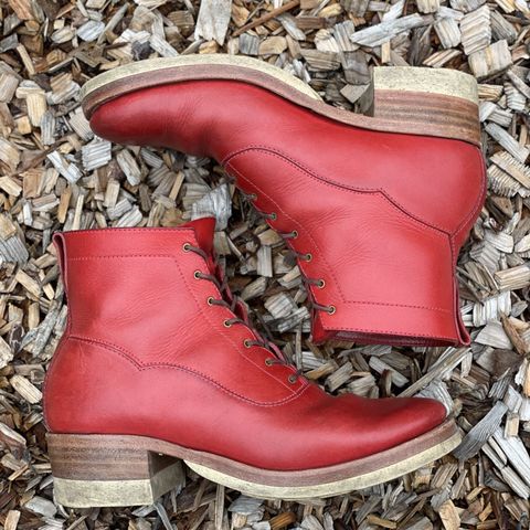 Search result thumbnail of Maya Miel Balmoral Boot in Badalassi Carlo Red Minerva