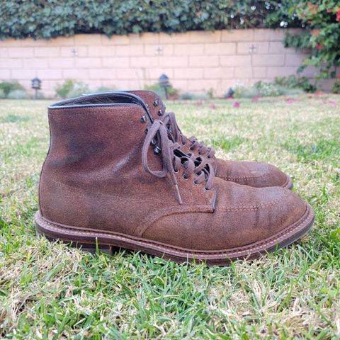 Search result thumbnail of Alden Indy Boot in Horween Tobacco Chamois Roughout