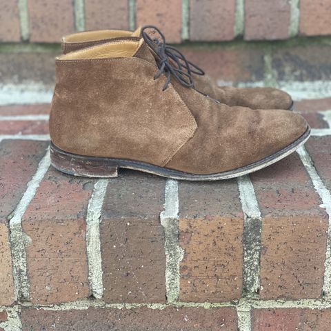 Search result thumbnail of Cheaney Chukka Boot in Fox Suede