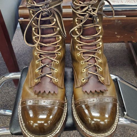 View photo of Frank's Boots Wilshire in Unknown Material