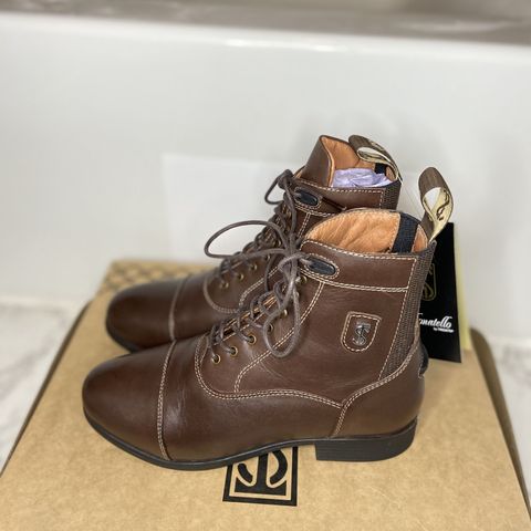 Tredstep Donatello Paddock Boots Front Lace
