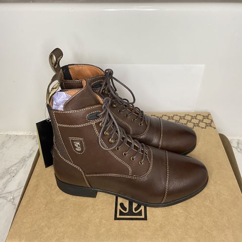 Tredstep Donatello Paddock Boots Front Lace