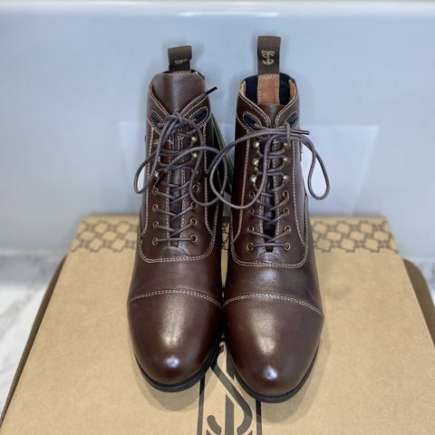 Tredstep Donatello Paddock Boots Front Lace