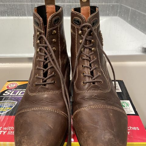 Tredstep Donatello Paddock Boots Front Lace