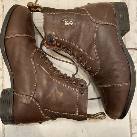 Tredstep Donatello Paddock Boots Front Lace