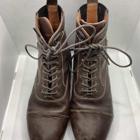 Tredstep Donatello Paddock Boots Front Lace