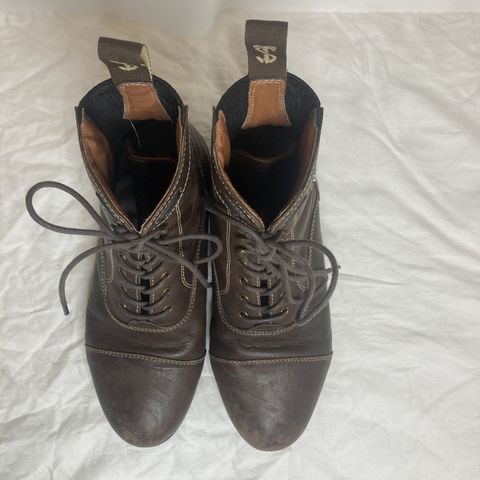 Tredstep Donatello Paddock Boots Front Lace