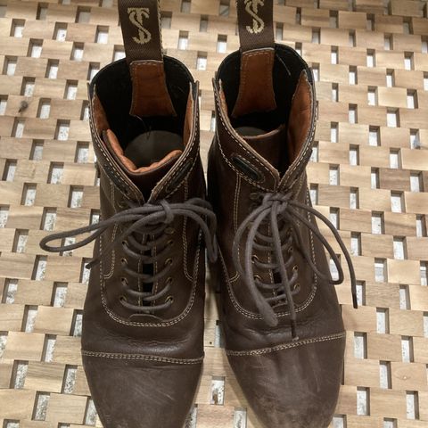 Tredstep Donatello Paddock Boots Front Lace