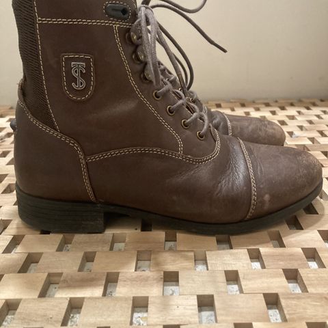 Tredstep Donatello Paddock Boots Front Lace
