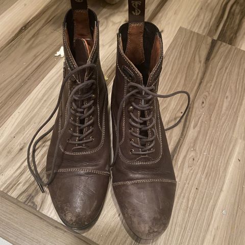 Tredstep Donatello Paddock Boots Front Lace