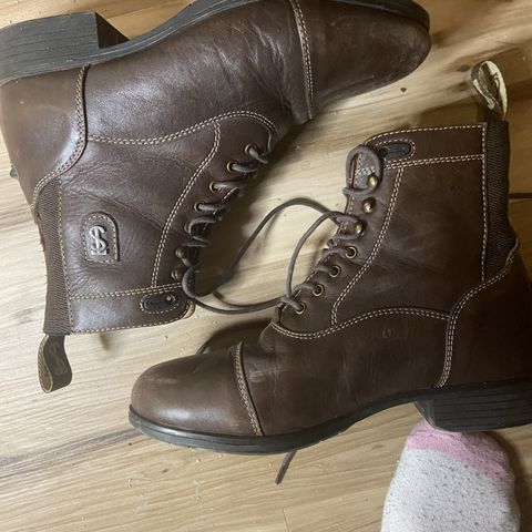 Tredstep Donatello Paddock Boots Front Lace