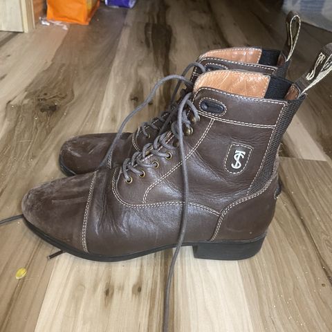 Tredstep Donatello Paddock Boots Front Lace