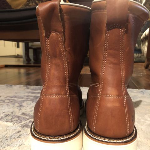 Search result thumbnail of Thorogood 8" Moc Toe in Tobacco Brown Oiled Leather