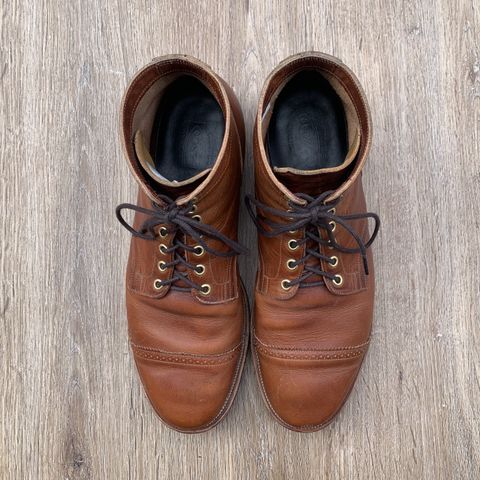 Search result thumbnail of Viberg Service Boot in Horween Burned Oak Dublin