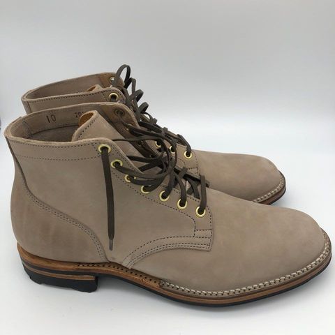 Search result thumbnail of Viberg Service Boot in Maryam Light Grey Horsebutt